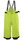First Instinct Winterhose FISW 7 (Skihose, PFC-frei, wasser- und winddicht) lime Kleinkinder